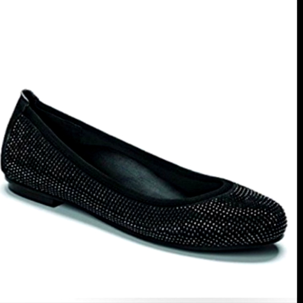Vionic Spark Willow Ballet Flats Black Size 8. Insoles missing